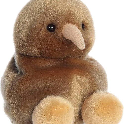 Plush toy with squishy design, soft material for kids play.