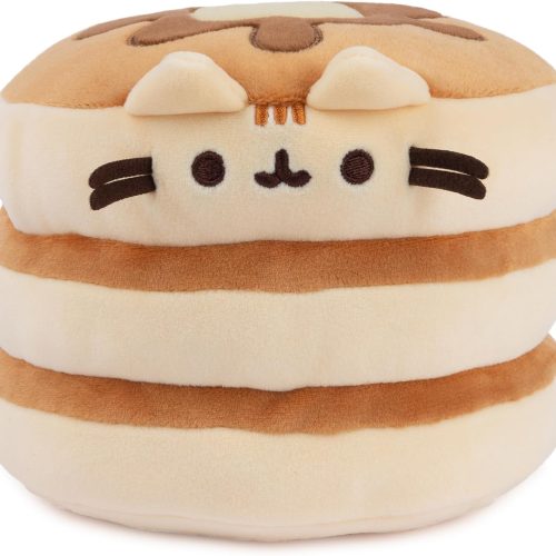 The Cat plush squishy toy with soft material, suitable for ages eight and up.